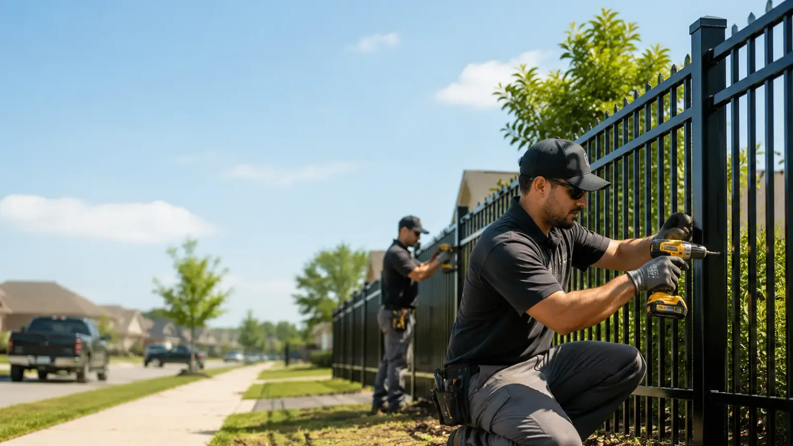 Metal Fence Installation in Walden, NY